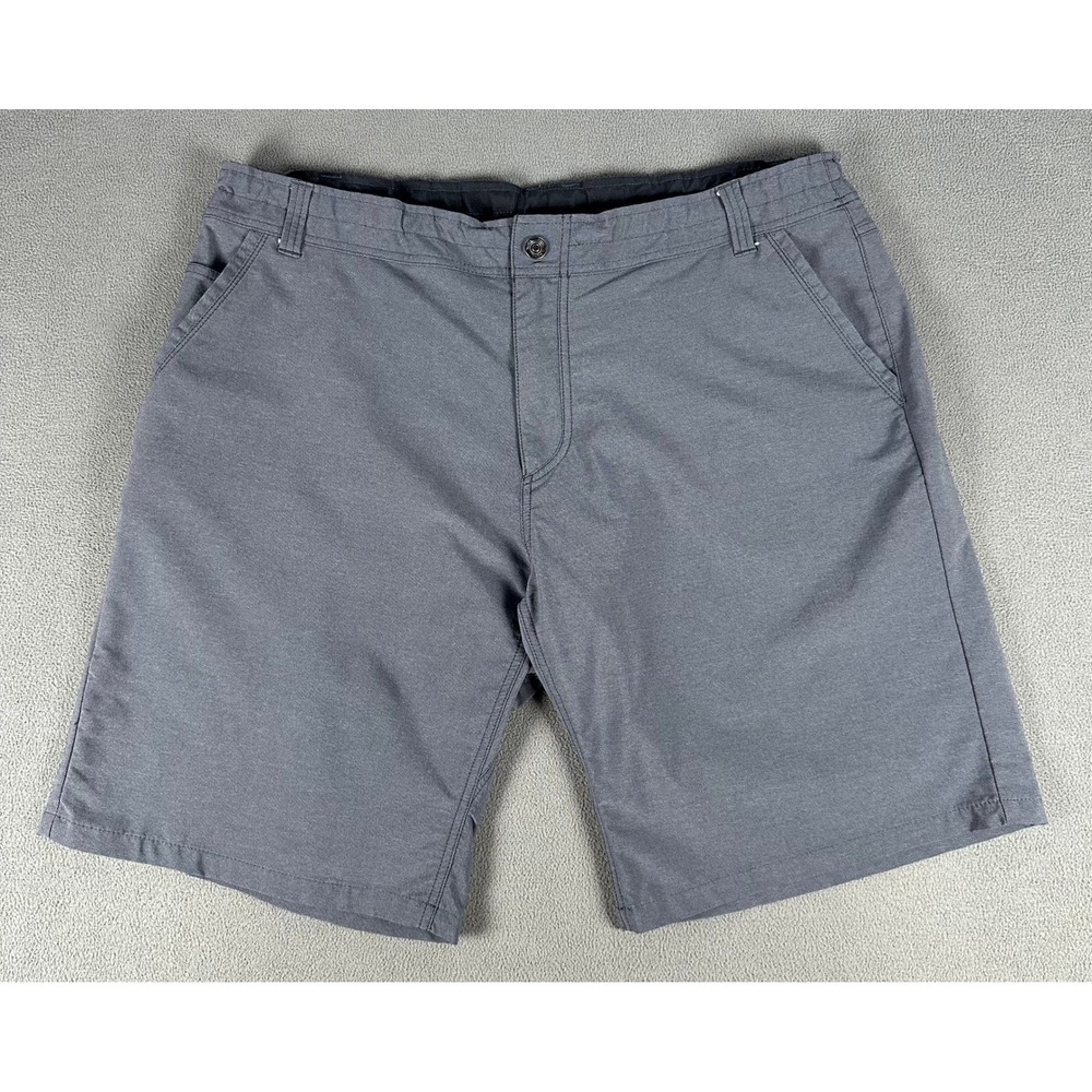 Kuhl Shift Amphibia Shorts Mens 42 Grey Blue Hybrid Performance Hiking UPF Beach